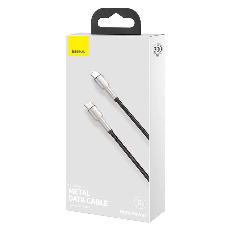 Cafule Cable 100W Type-C to Type-C 1m Metal