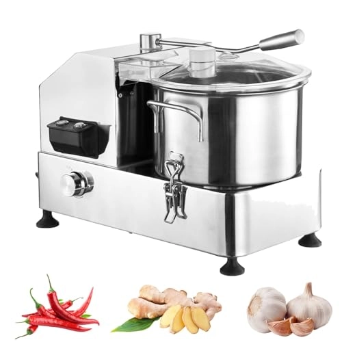 Electric Vegetable Chopper - Commercial Grade Stainless Steel Automatic 0-7mm