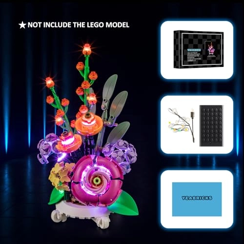 LED Light for LEGO Botanical Collection Mixed Flowerpot 40762