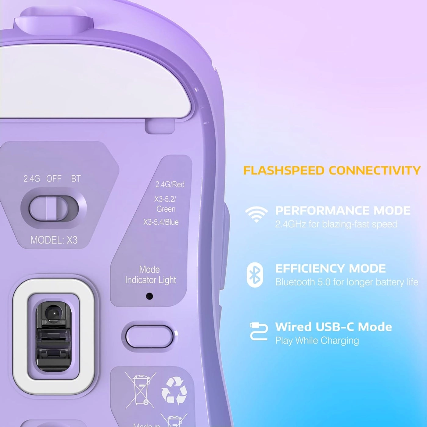 X3 Gaming Mouse - Wireless