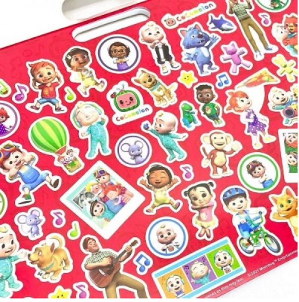 Cocomelon Reusable Sticker Pad 60 pcs