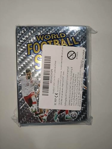 World Football Stars Trading Cards - 55 Card Silver