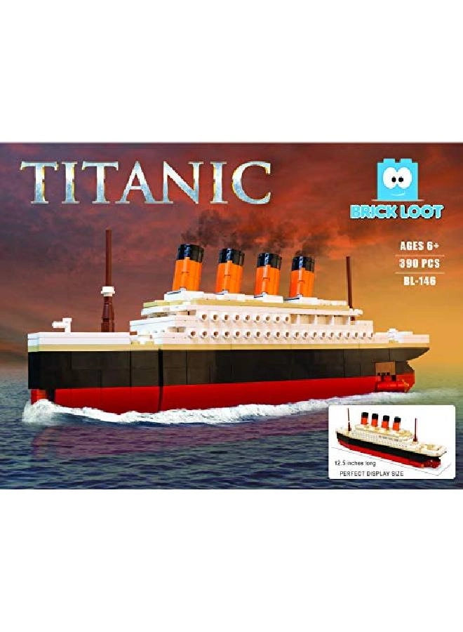 Titanic Building Bricks Set - 390 pcs