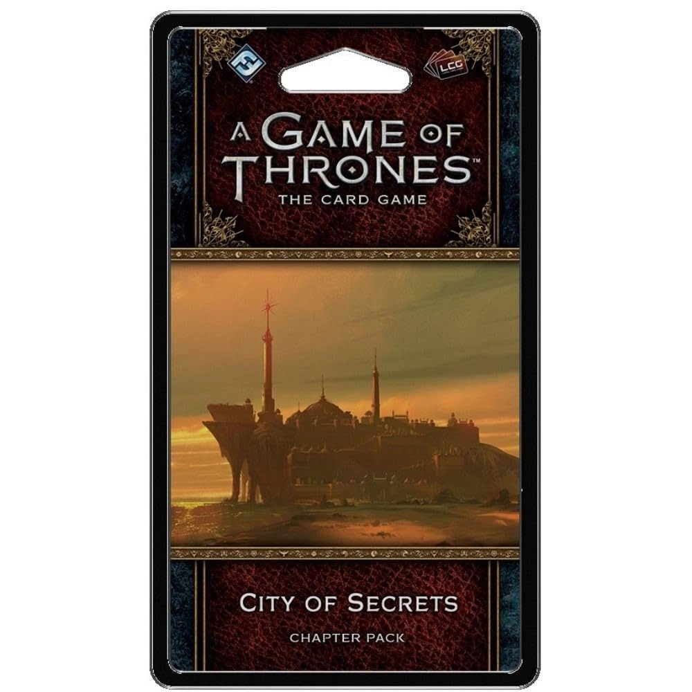 Fantasy Flight Games A Game of Thrones LCG: 2nd Edition - City of Secrets Chapter Pack