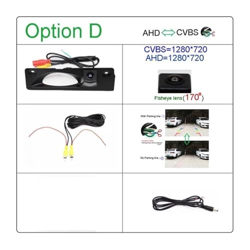 Reversing Camera - Night Vision wired 1920x1080P