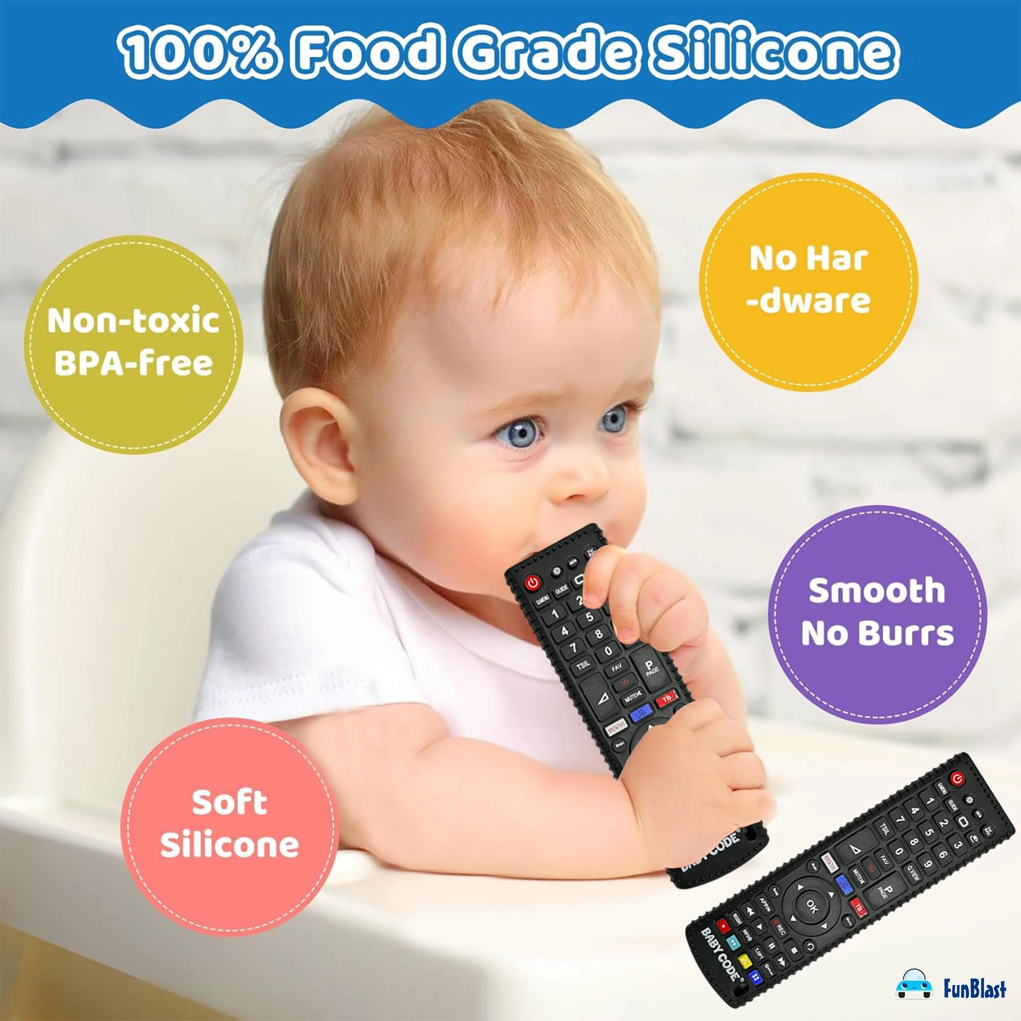 Remote Teether - Silicone