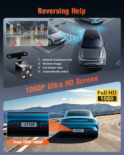 360° Car Dashcam - 1080P