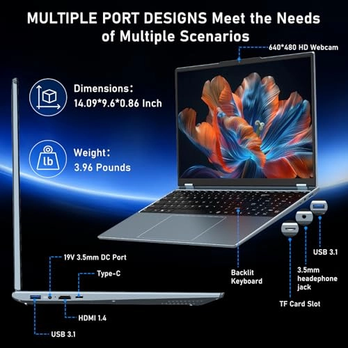 NY-10 - 16'' N95 32GB DDR4 1TB SSD