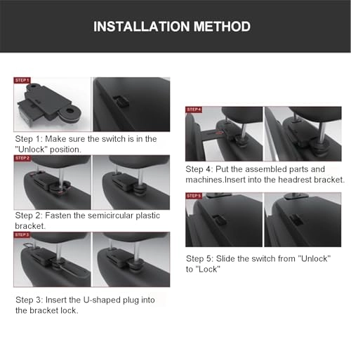 Car Headrest Video Player - 12.2-inch