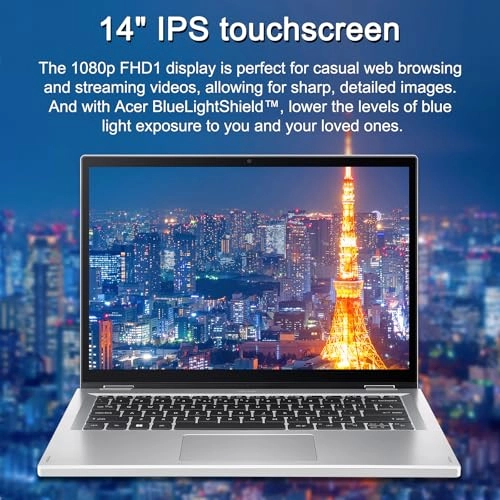 Aspire 3 Spin 14 A3SP14 - 14'' Celeron-N100 4GB DDR5 128GB SSD