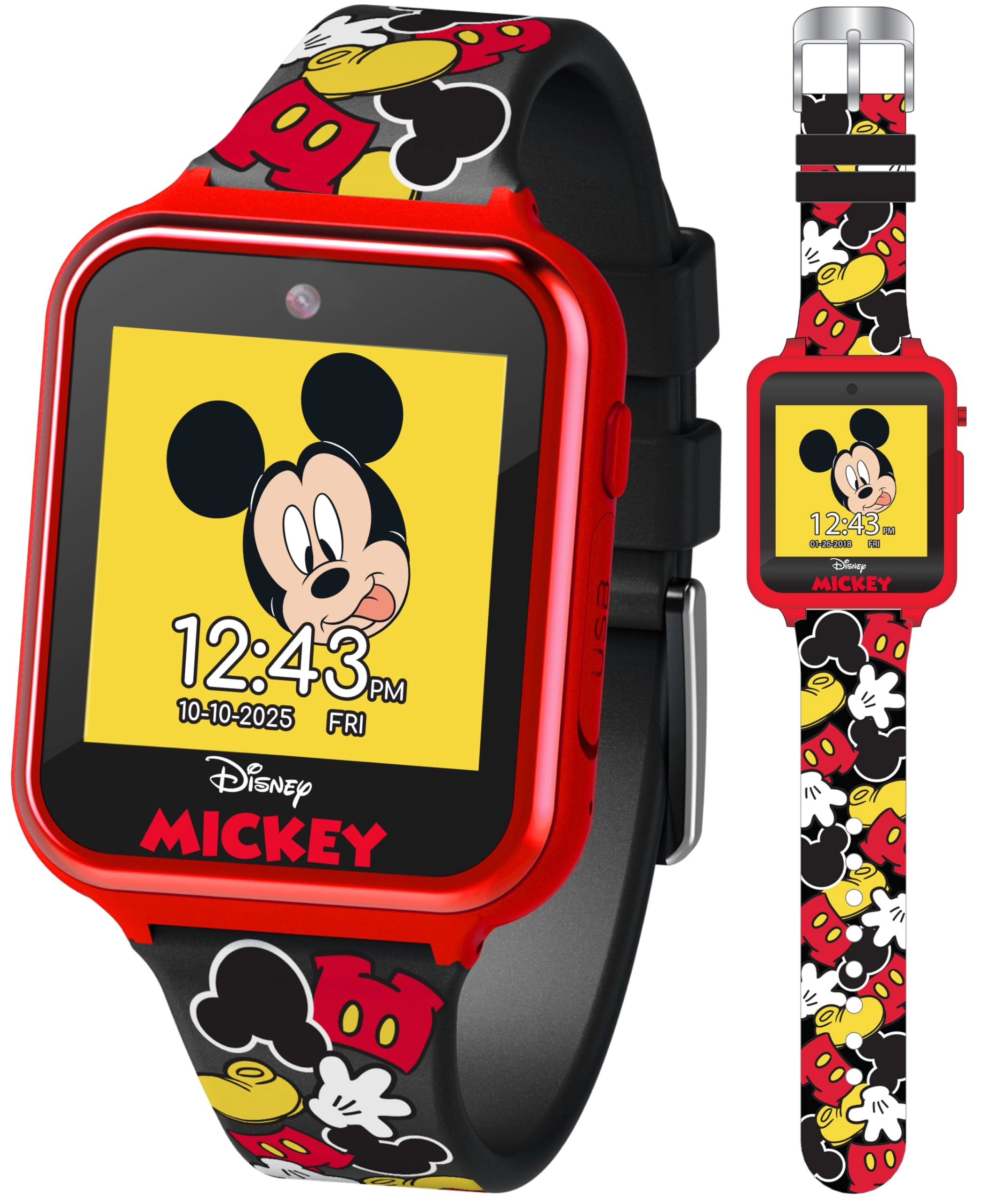 Accutime Watch Corp. Mickey Mouse Kids Smart Watch
