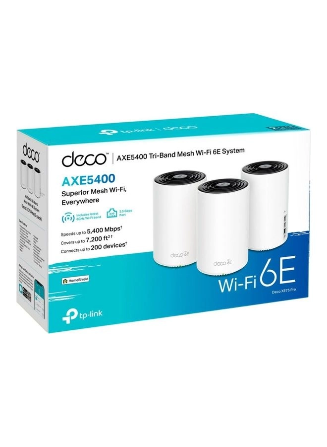 Deco XE75 Pro - Wi-Fi 6E 3 Pack
