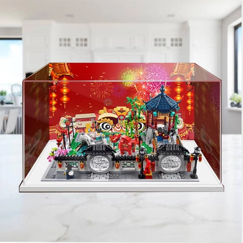 Display Case (80107) - Clear Acrylic 16.53x11.02x9.44in