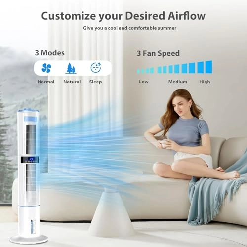 Tower Fan - 480 Microliters Per Minute 4 Liters