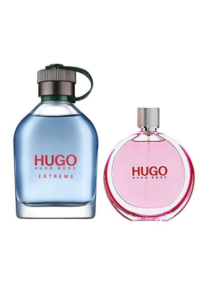 HUGO BOSS Extreme Men - Eau de Parfum 100 ml + Extreme Women - Eau de Parfum 75 ml