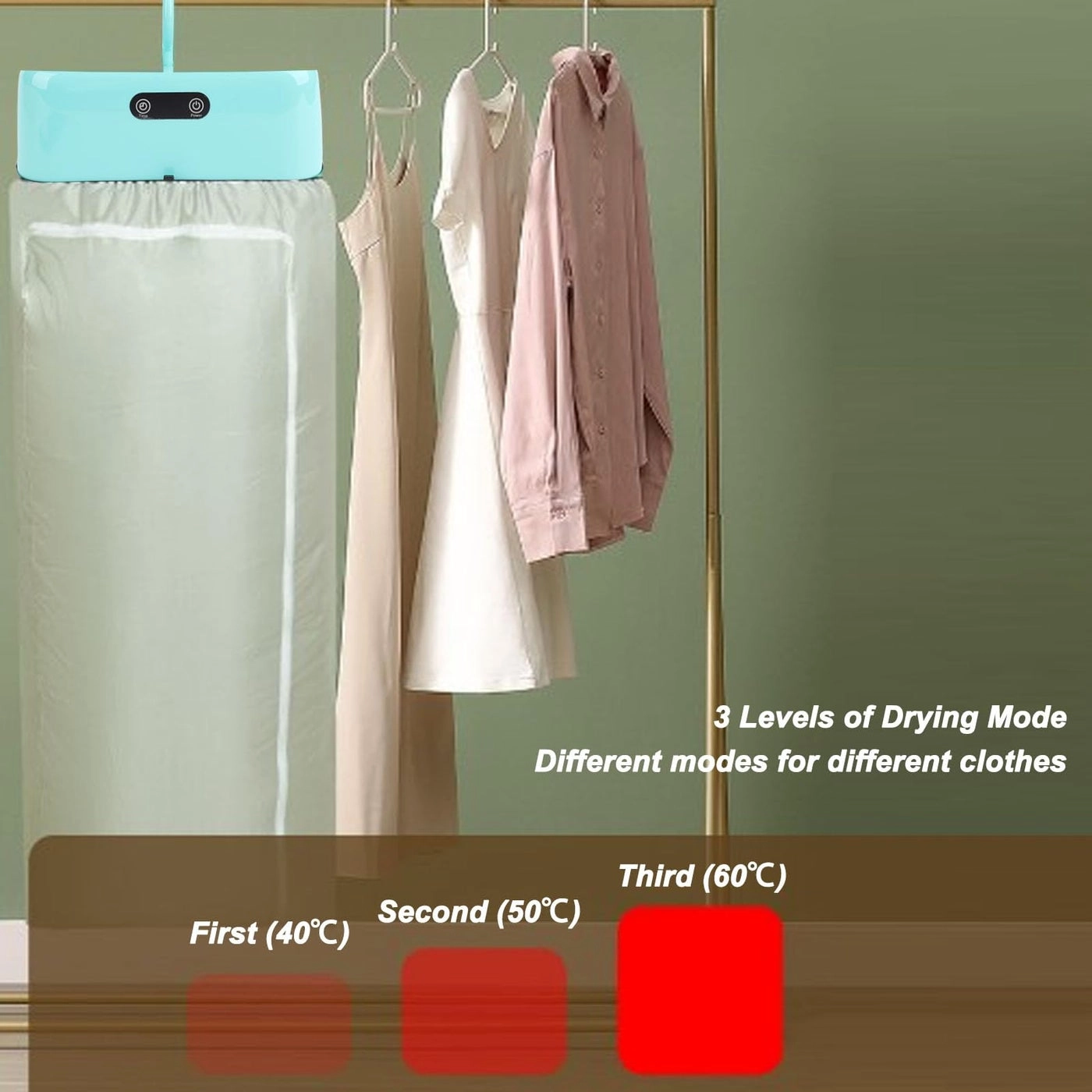 Portable Clothes Dryer - Hot Air ABS
