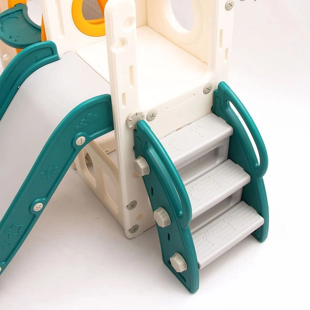 5-In-1 Children's Multiple Activity Playset With Slide - Suitable for 1 to 5 years EN71