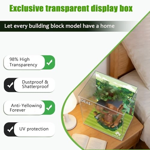 Display Case for Lego 21318 - 3 mm Acrylic Transparent