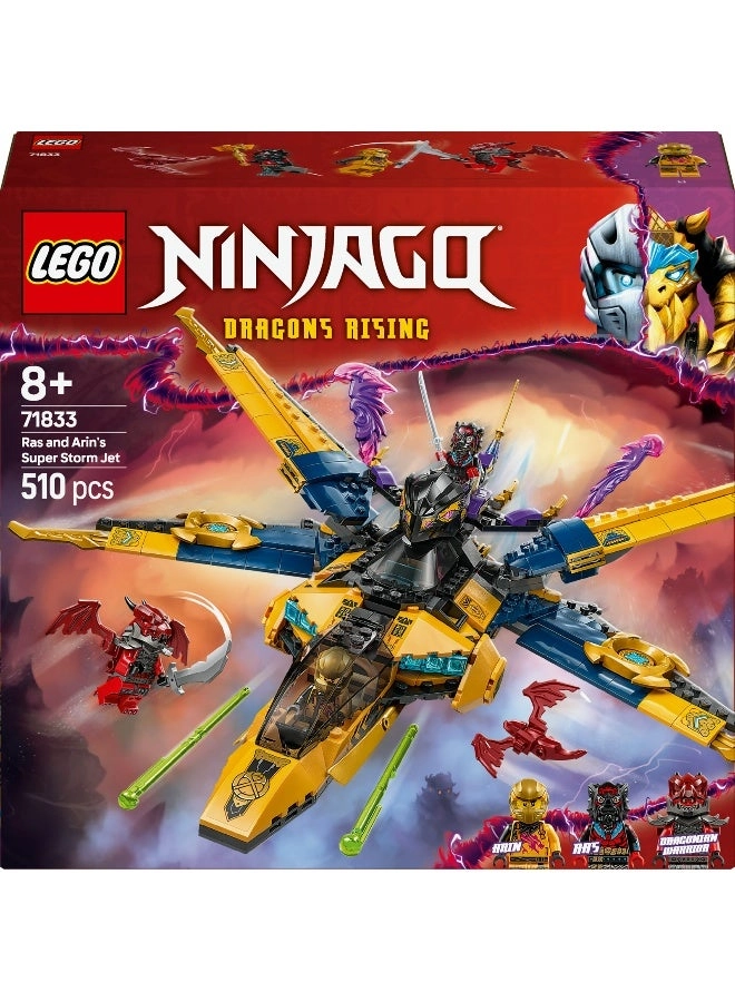 Ninjago Ras And Arin's Super Storm Jet (71833)