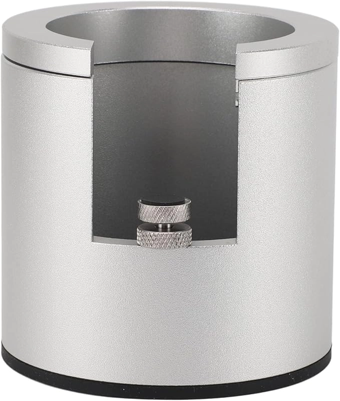 goodstumbler Portafilter Tamping Station Stand - 51mm 53mm 58mm Silver