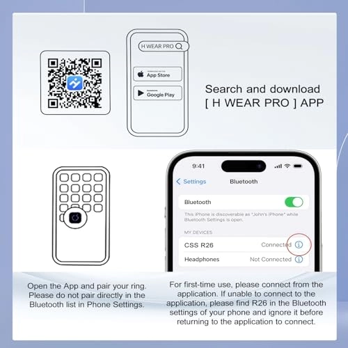 Smart Ring - White Upgrade 6