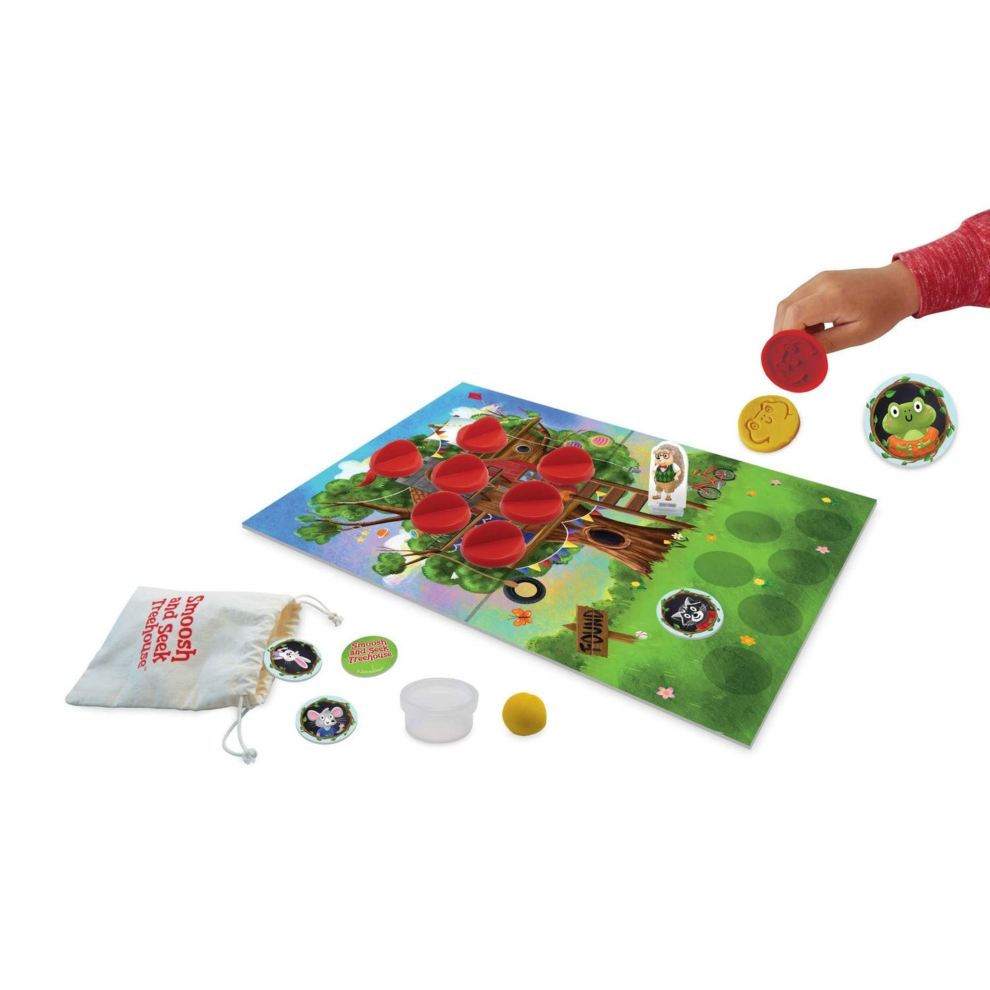 Smoosh and Seek Treehouse - Cooperative Memory-Matching Game