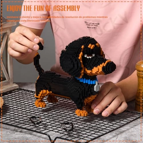 Dachshund Dog 3D Puzzle (XLD-16014) - 1 pcs