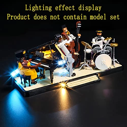 LED Light Kit Compatible with Lego Jazz Quartet (21334)