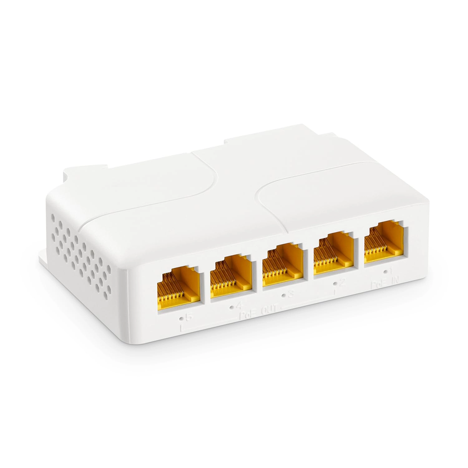 5 Port PoE Extender - 44-57 Vdc 90W/60W/30W 4 PoE out