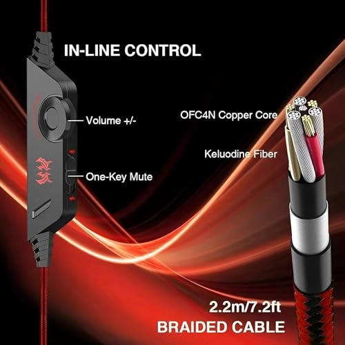 Over Ear Headphones Wired Headphone