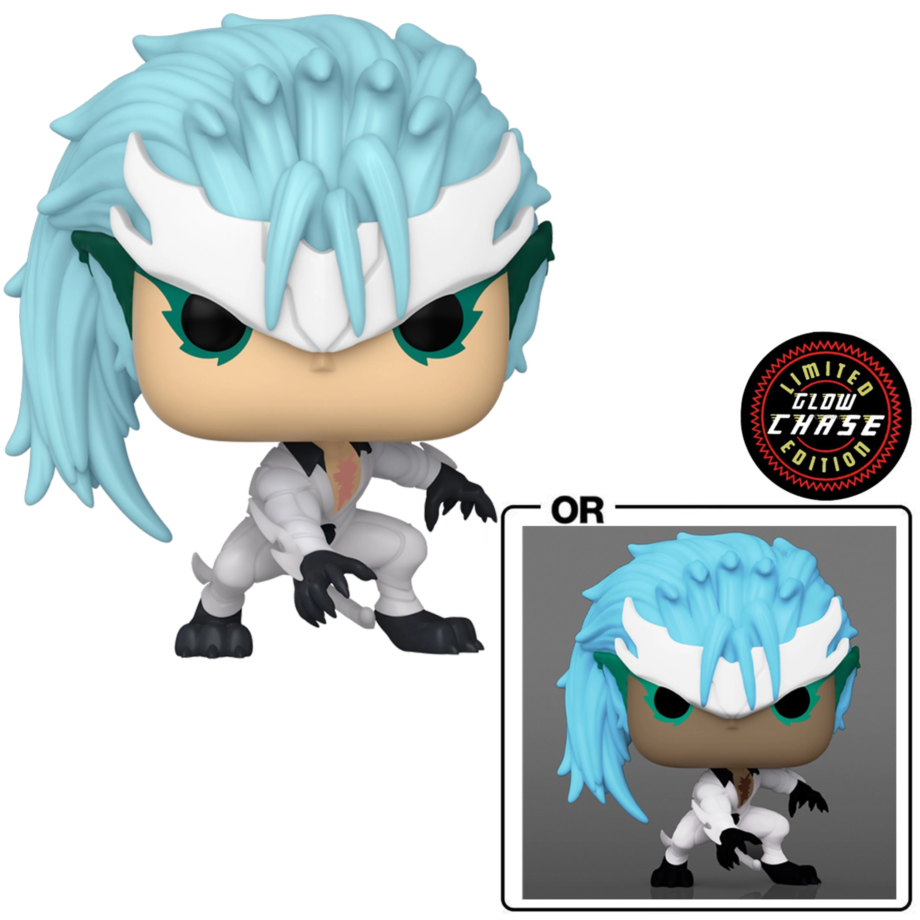 FUNKO Grimmjow - Bleach - with chase (Glow in The Dark) Vinyl Figure