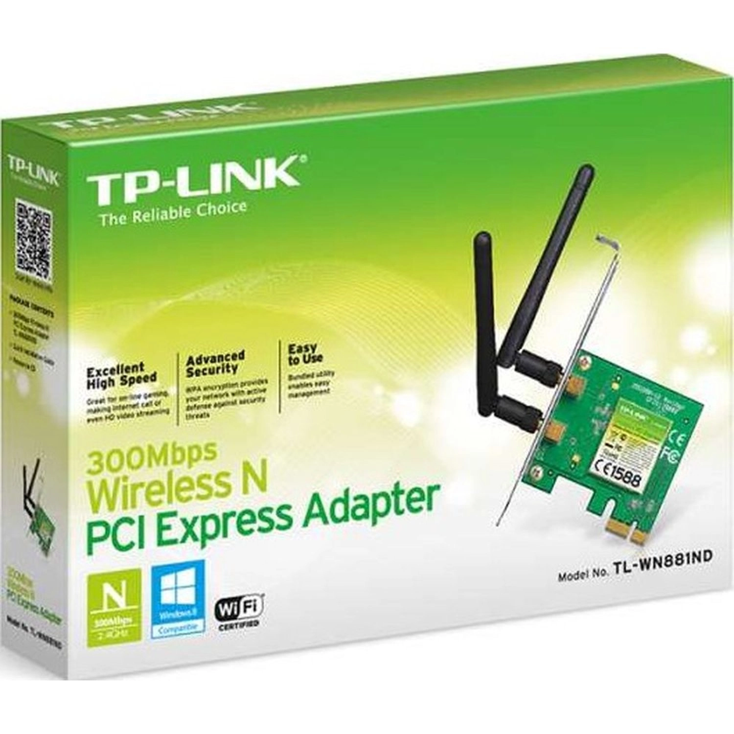 Wireless N Pci Express Adapter - Dual Band Wireless
