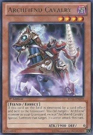 Yu-Gi-Oh! Archfiend Cavalry JOTL-EN030 - Unlimited Edition