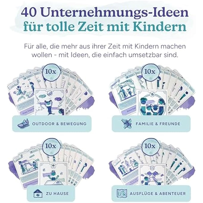 Time with Children - 40 Ideas Card Game