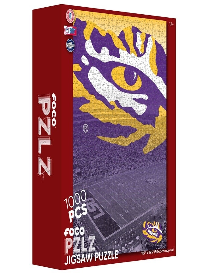 LSU Tigers NCAA Tiger Stadium Puzzle - 1000 pcs