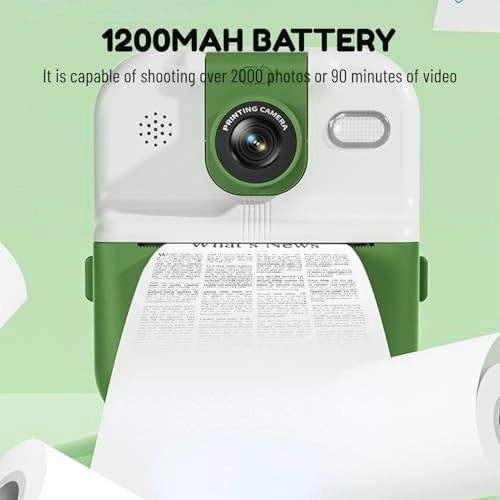Instant Print Camera - 24MP 1080P 2.4in