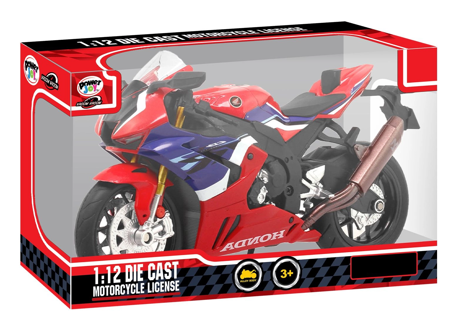 Vroom Dc Moto - 1:12 1 Pc
