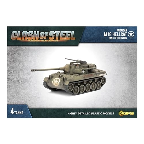 M18 Hellcat Model Kit (CSU08) Pack of 4