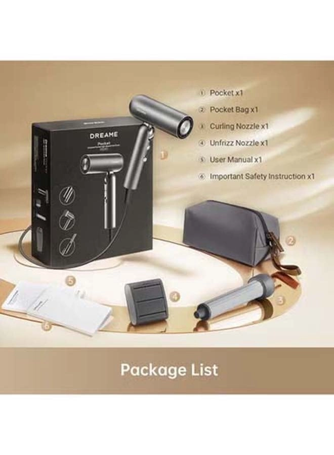 GLORY HAIR DRYER - 1600W 110000rpm 70m/s
