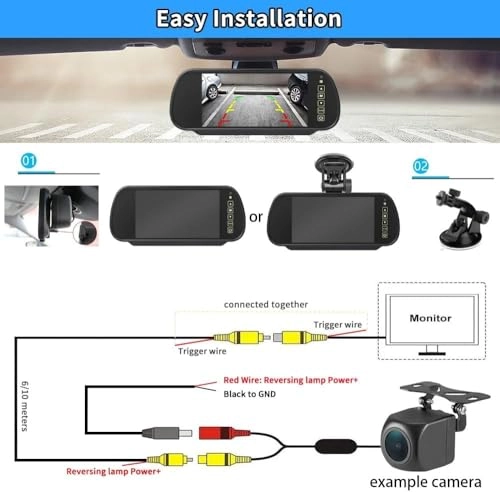 Reversing Camera - Night vision 628 x 586 pixels