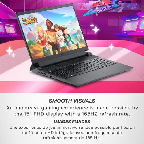 G15 5535 - 15.6'' Ryzen 7-7840HS 16GB DDR SDRAM 512GB SSD