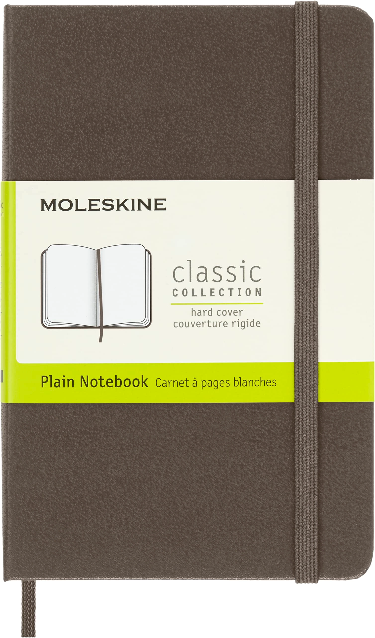 Plain Notebook Pocket Hardcover - Blank 192 Pages