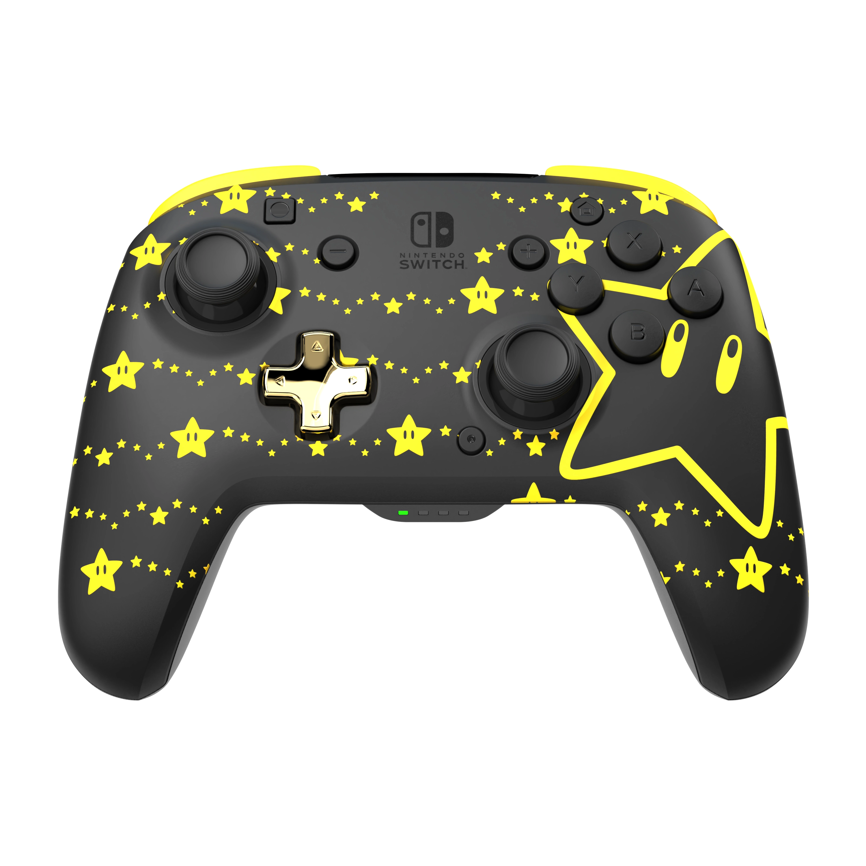 PDP Nintendo Switch Rematch Glow Wireless Controller - YELLOW