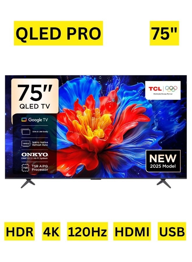 TCL 75P8K-UK - 75 Inches