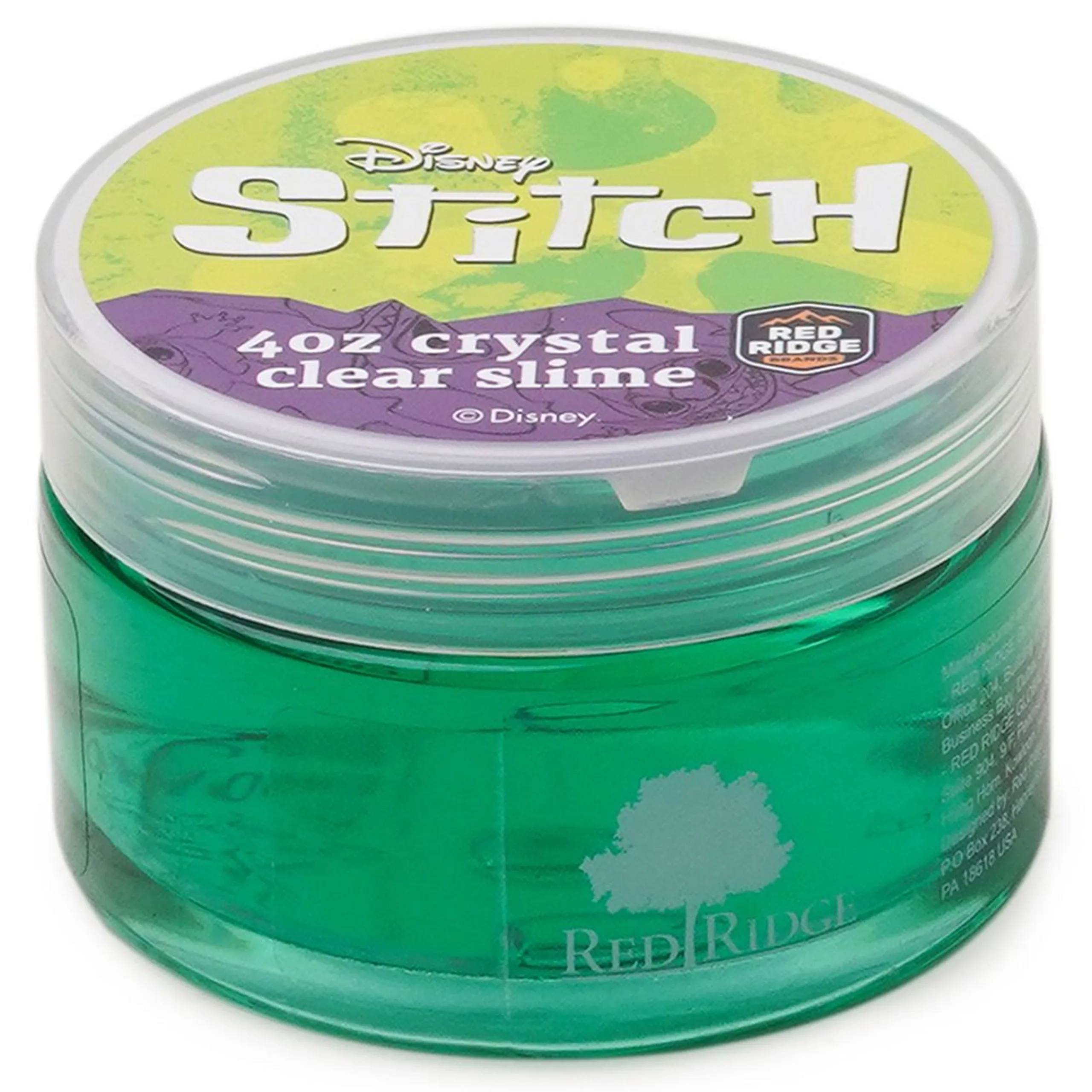 SLIME SQUAD Disney Stitch Crystal Clear Slime - 3 years+