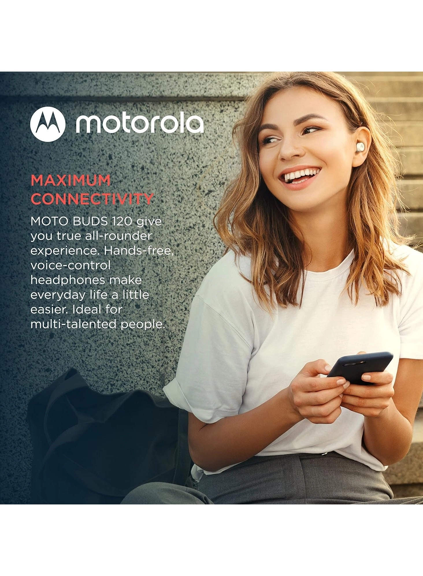 Moto Buds 120 Wireless Earbud