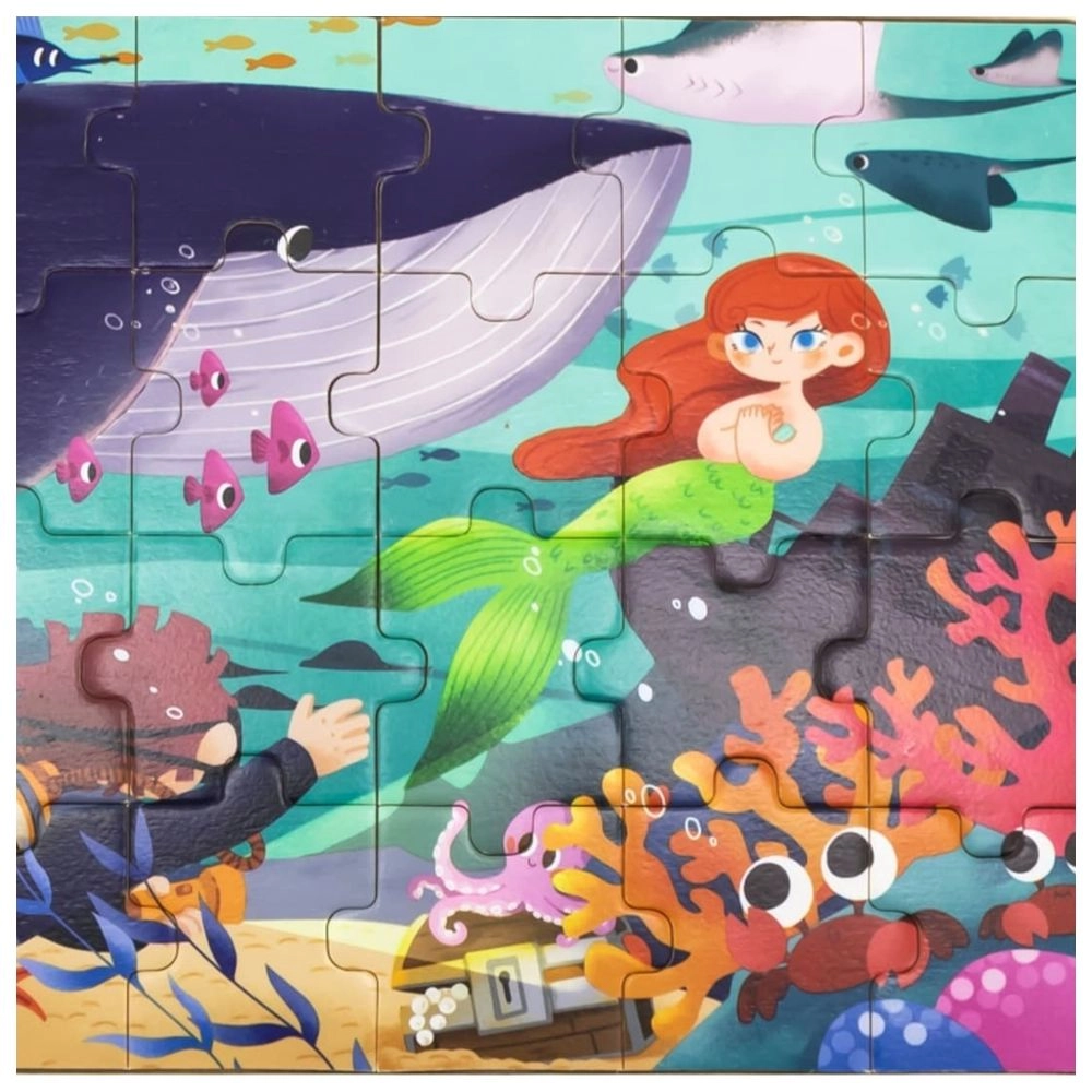 Sea Secret Wooden Puzzle (29464294-44645) - 24 pcs