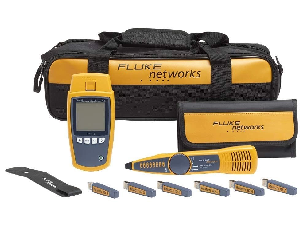 Fluke MS-POE-KIT + IntelliTone Pro 200 + Remote ID Kit