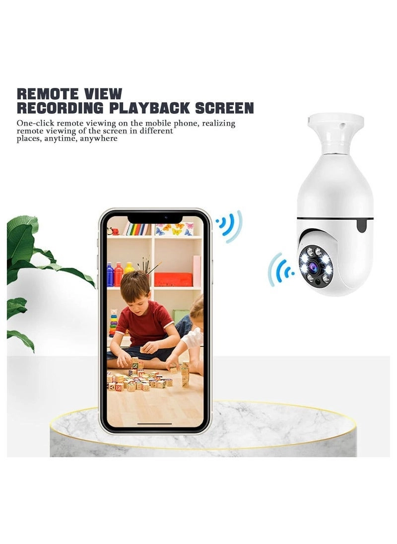 WiFi Light Bulb Camera 1080P