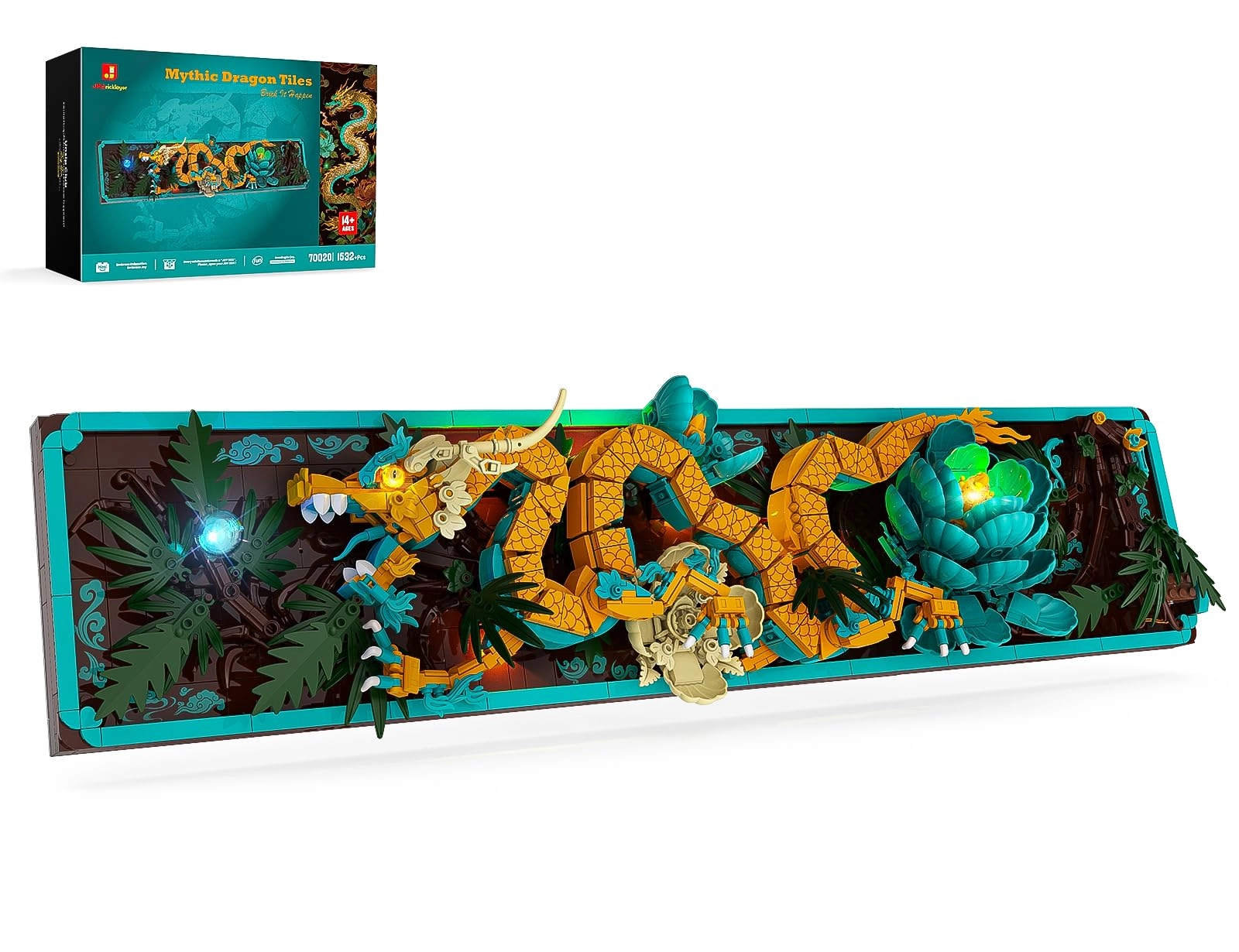 JMBricklayer Mythic Dragon - 1532 pcs